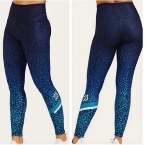 Peloton x WITH Wild Kite High Waisted Ankle Legging REVERSIBLE Blue‎ XS / Small